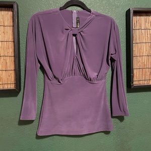 Pug Malia top M purple